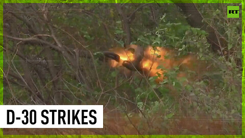 Russian howitzer deployed in military op zone