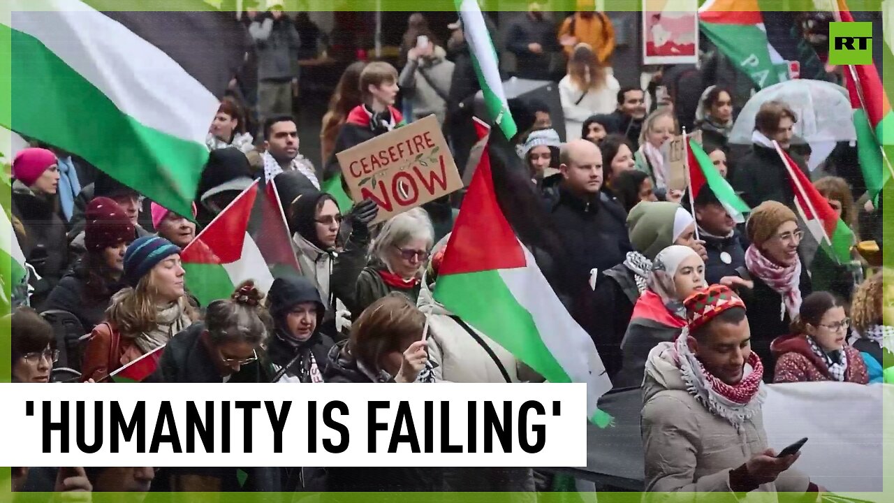 Hundreds of Dutch call for Gaza ceasefire