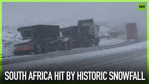 South Africa hit by historic snowfall