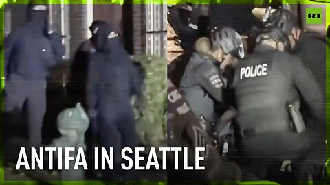 US election night chaos | Antifa rioters arrested in Seattle
