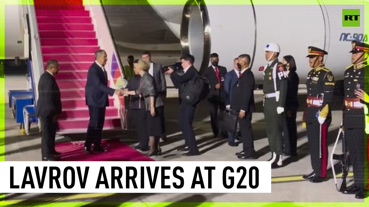 Russian FM Lavrov arrives in Bali ahead of G20 summit