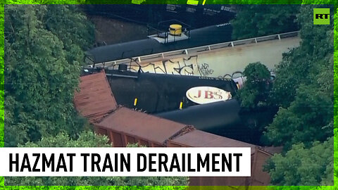 Hazmat train derails outside Philadelphia