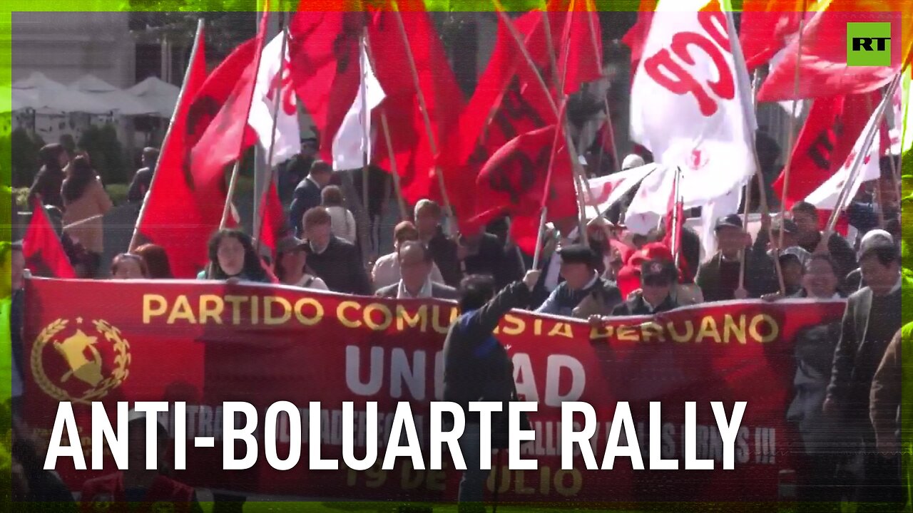 Thousands demand Peruvian President Dina Boluarte's resignation