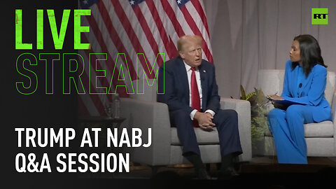 Trump participates in Q&A session run by NABJ