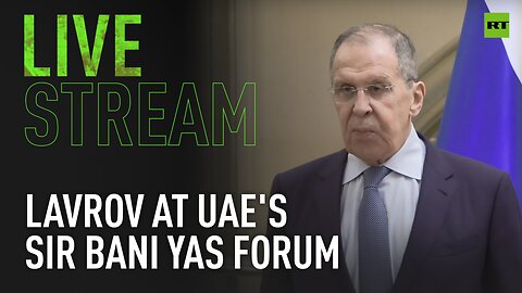 Lavrov holds press conference at UAE's Sir Bani Yas Forum