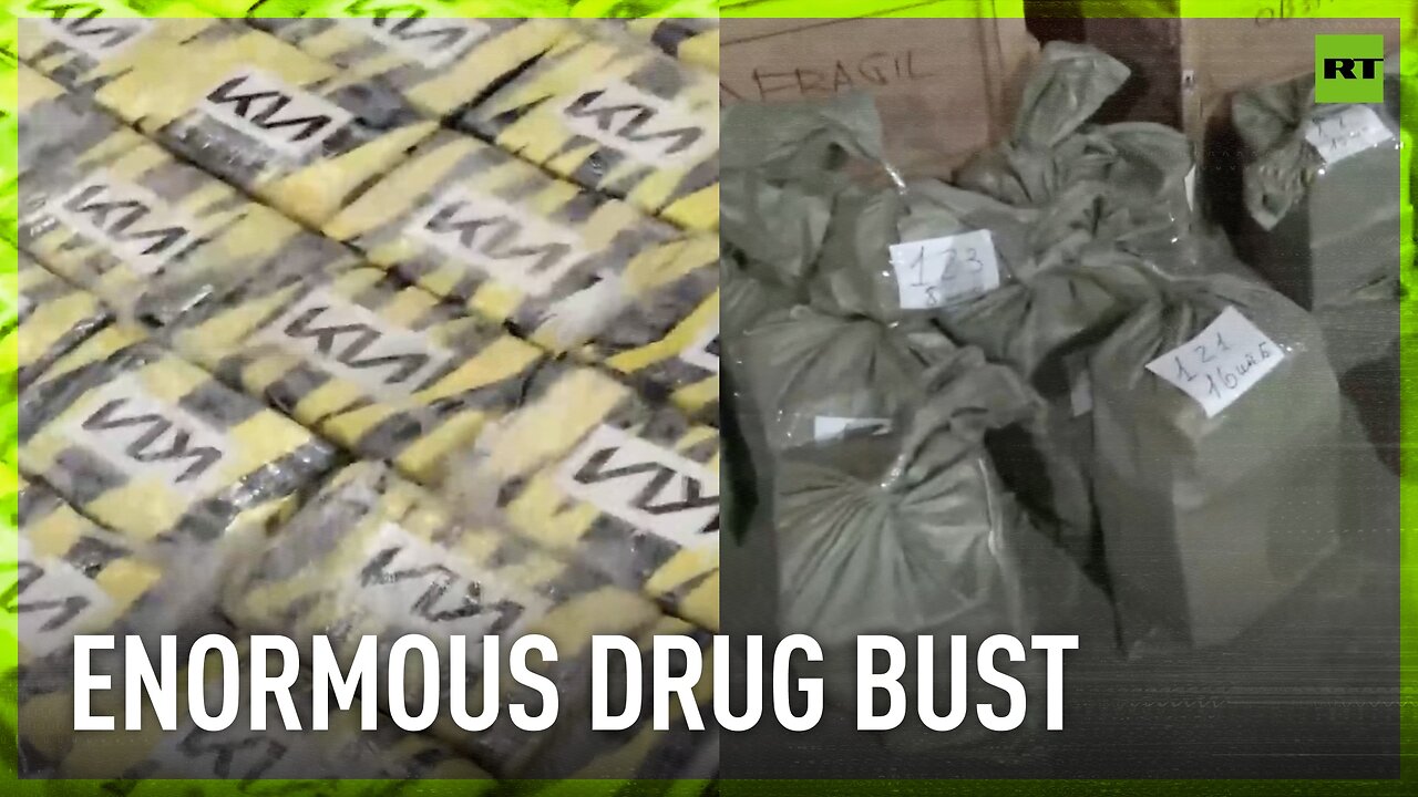 Mind-blowing 570 kilos of cocaine seized in FSB bust of Cali cartel shipment