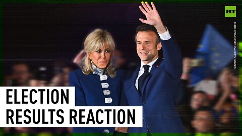 Violent protests erupt across France as Macron wins election