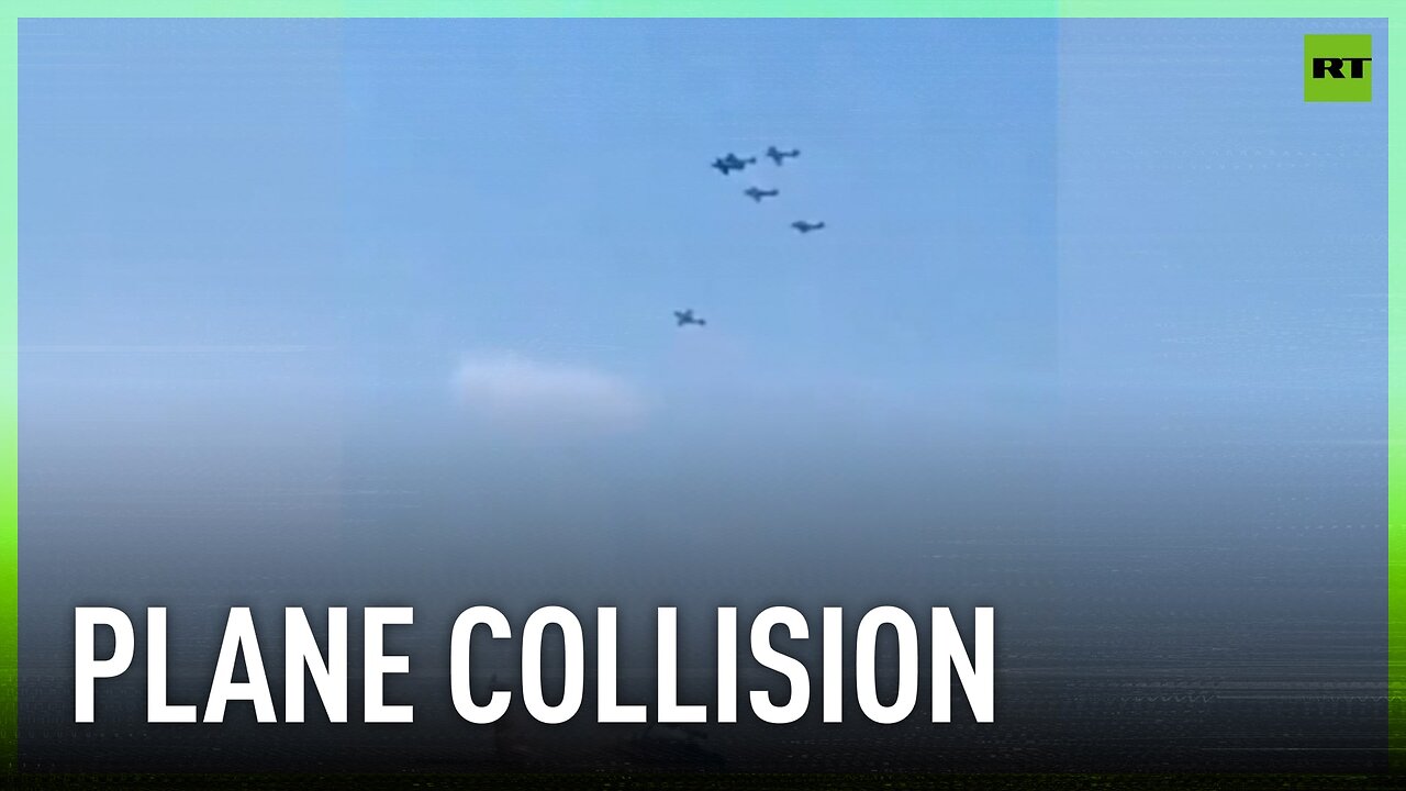 Planes collide at airshow in Portugal