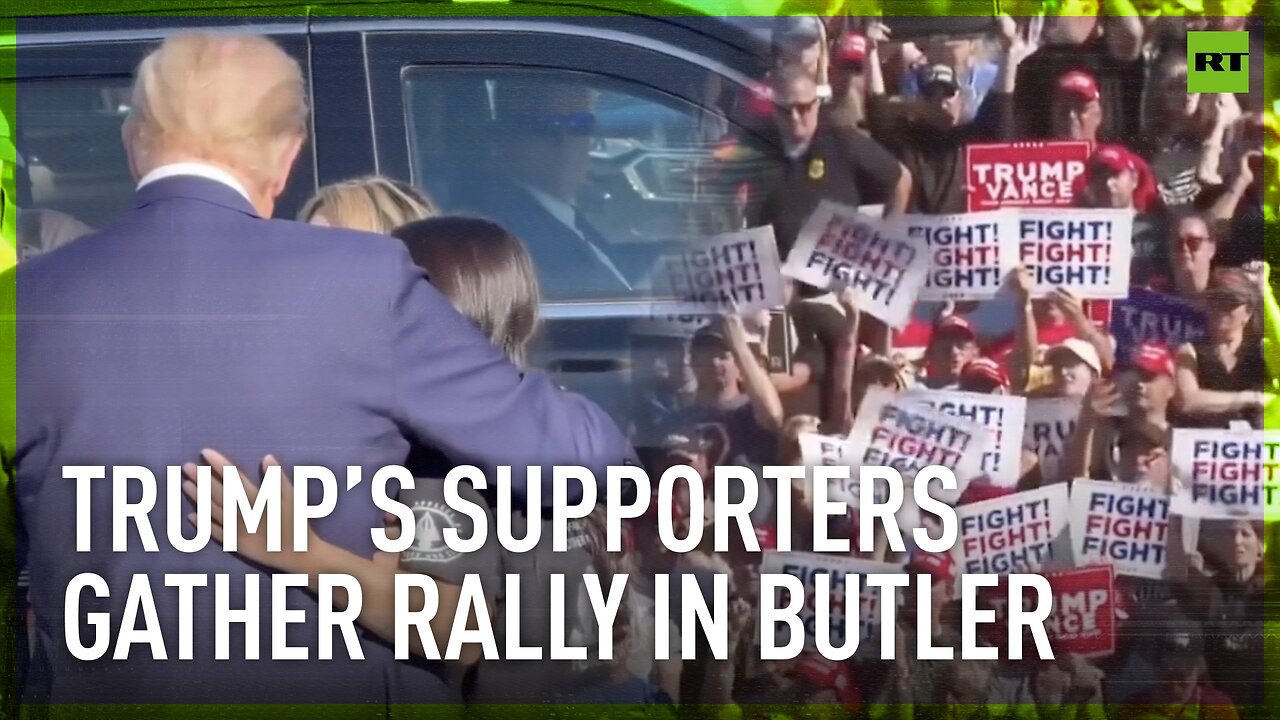 Thousands gather for Trump’s campaign rally in Butler at site of his assassination attempt in July