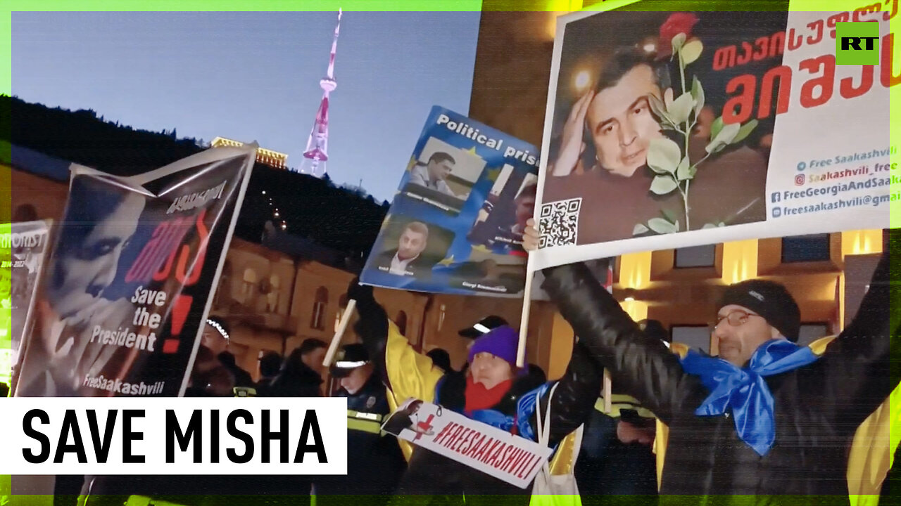 #SaveMisha | Georgians rally in support of Saakashvili