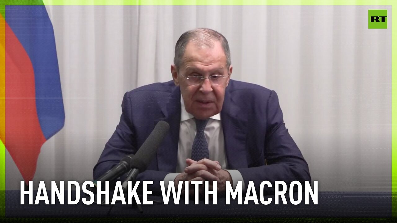 It’s common thing for people to greet each other despite differences their countries might have – Lavrov on handshake with Macron