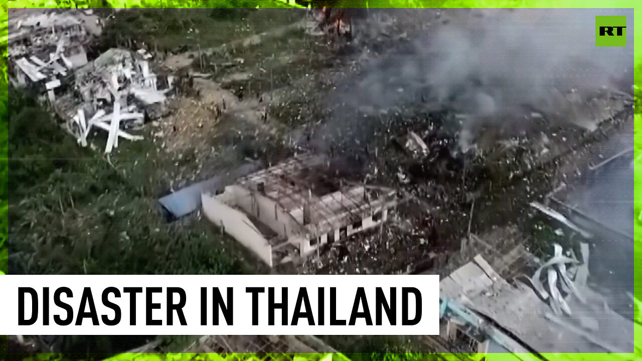 Deadly blast destroys fireworks warehouse in Thailand