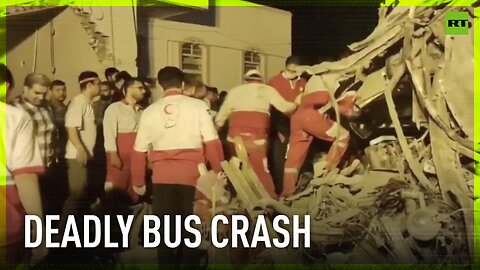 Dozens of Pakistani pilgrims killed in horrific bus crash in Iran