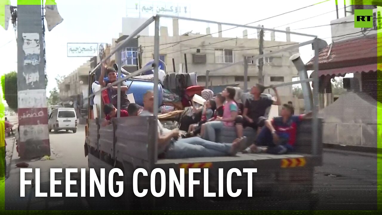 Palestinians prepare to flee Rafah amid continued shelling
