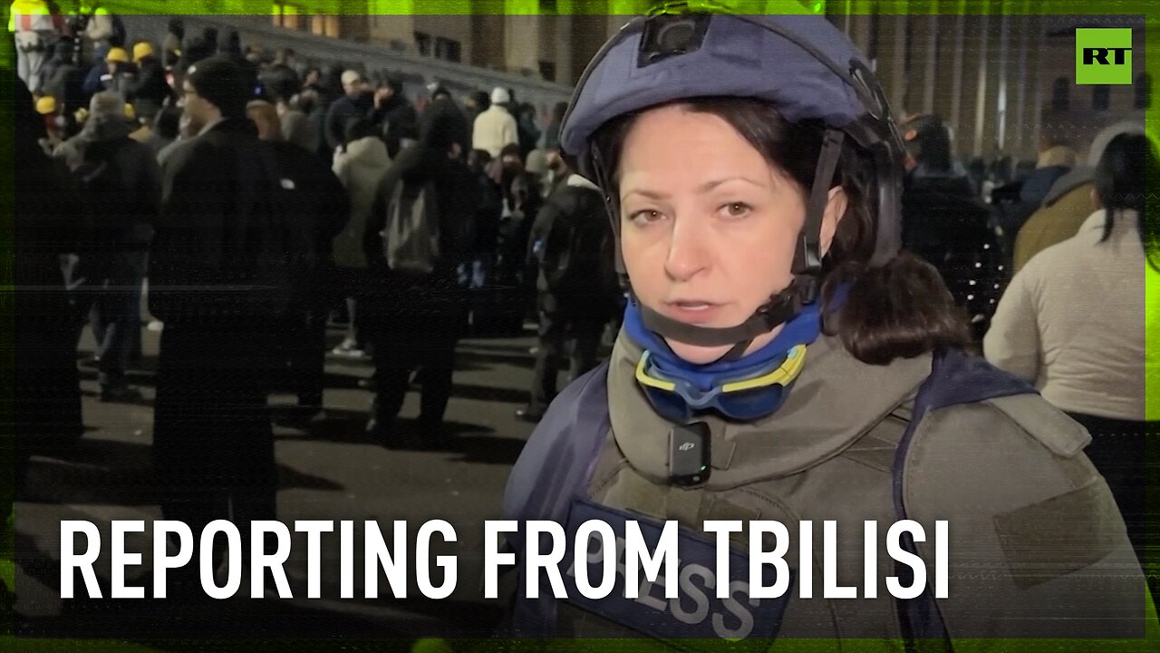 RT correspondent witnesses chaotic protests in Tbilisi