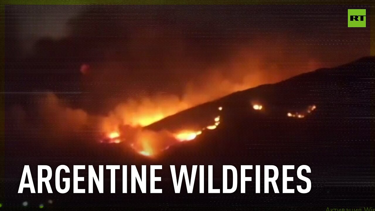 Wildfire engulfs Argentine province of Cordoba