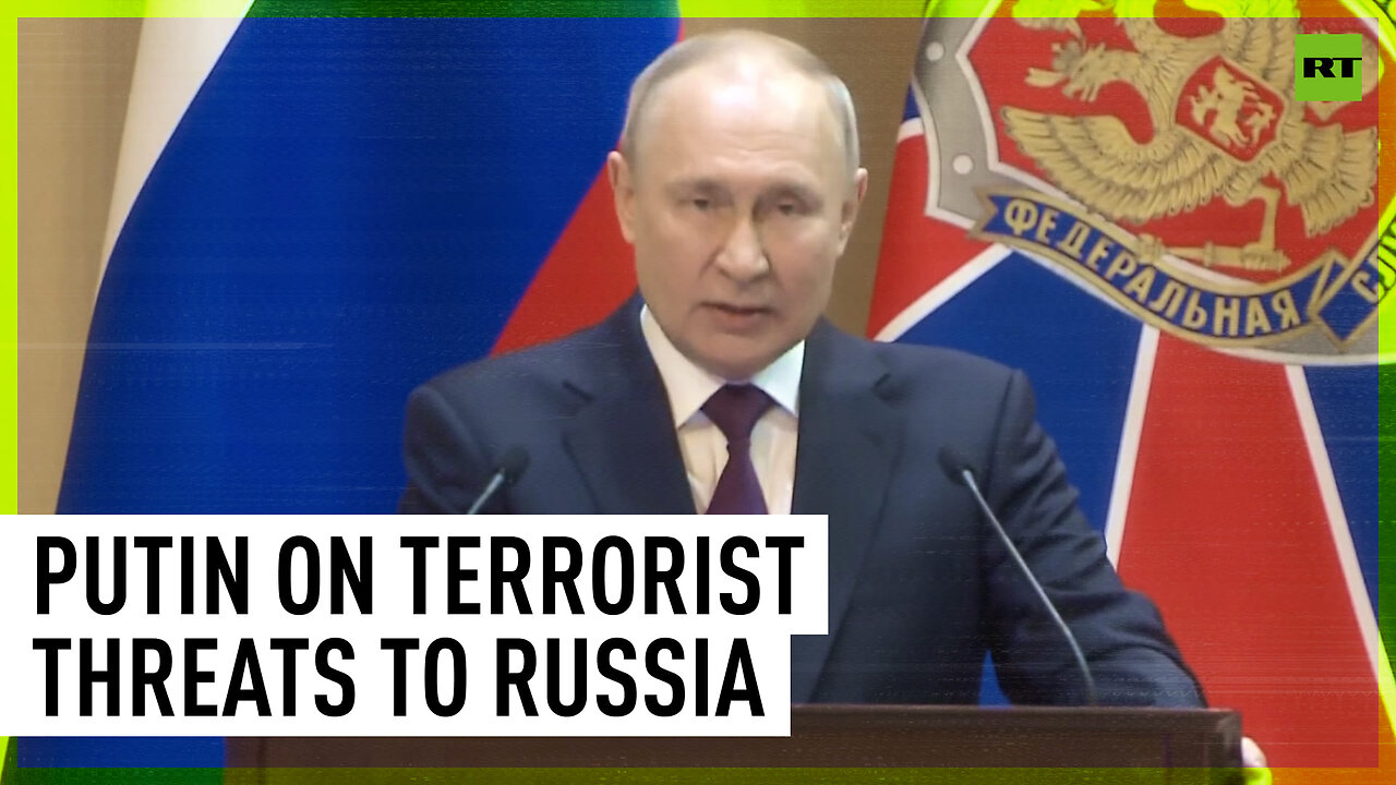 Ukraine using Western-backed terrorist methods against Russia – Putin