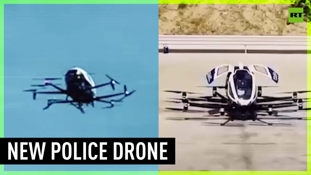 Spanish police unveil new ‘megadrone’