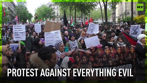 Thousands march against racism, Islamophobia and violence towards children in Paris