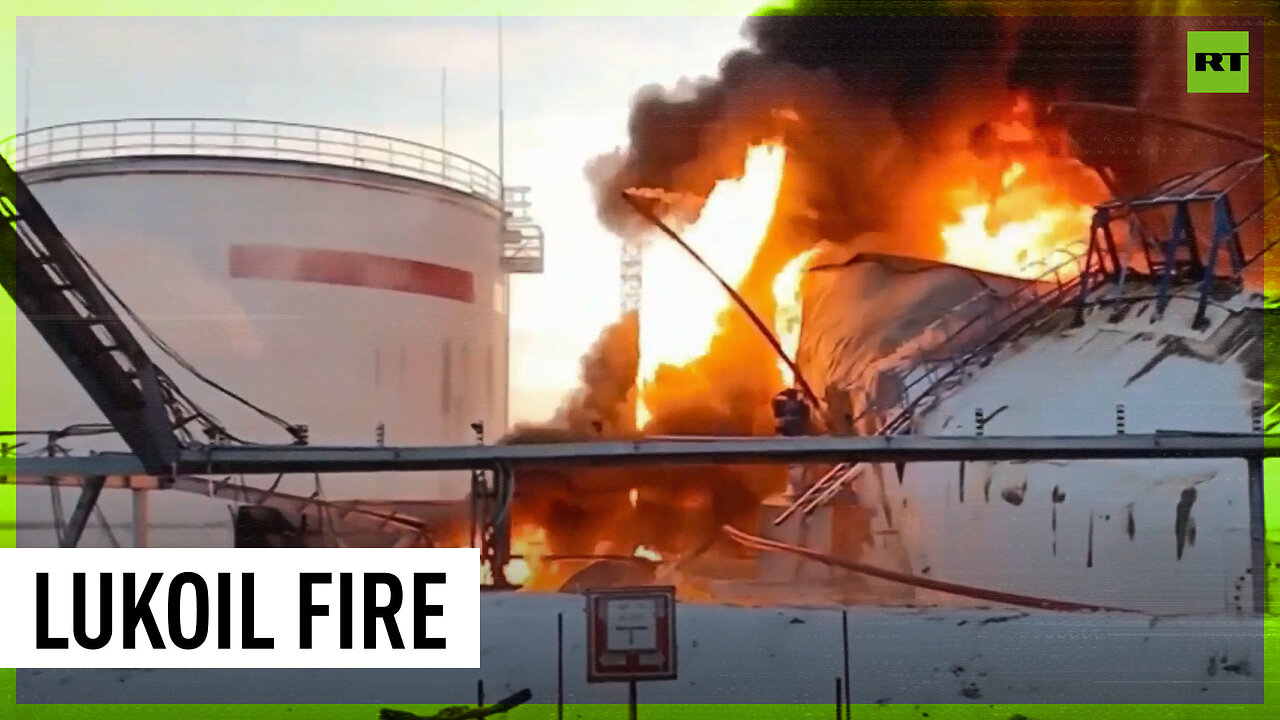 One dead, two injured in fire at Lukoil facility in Russia