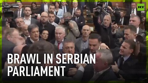 Brawl over deadly Novi Sad roof collapse erupts in Serbian Parliament