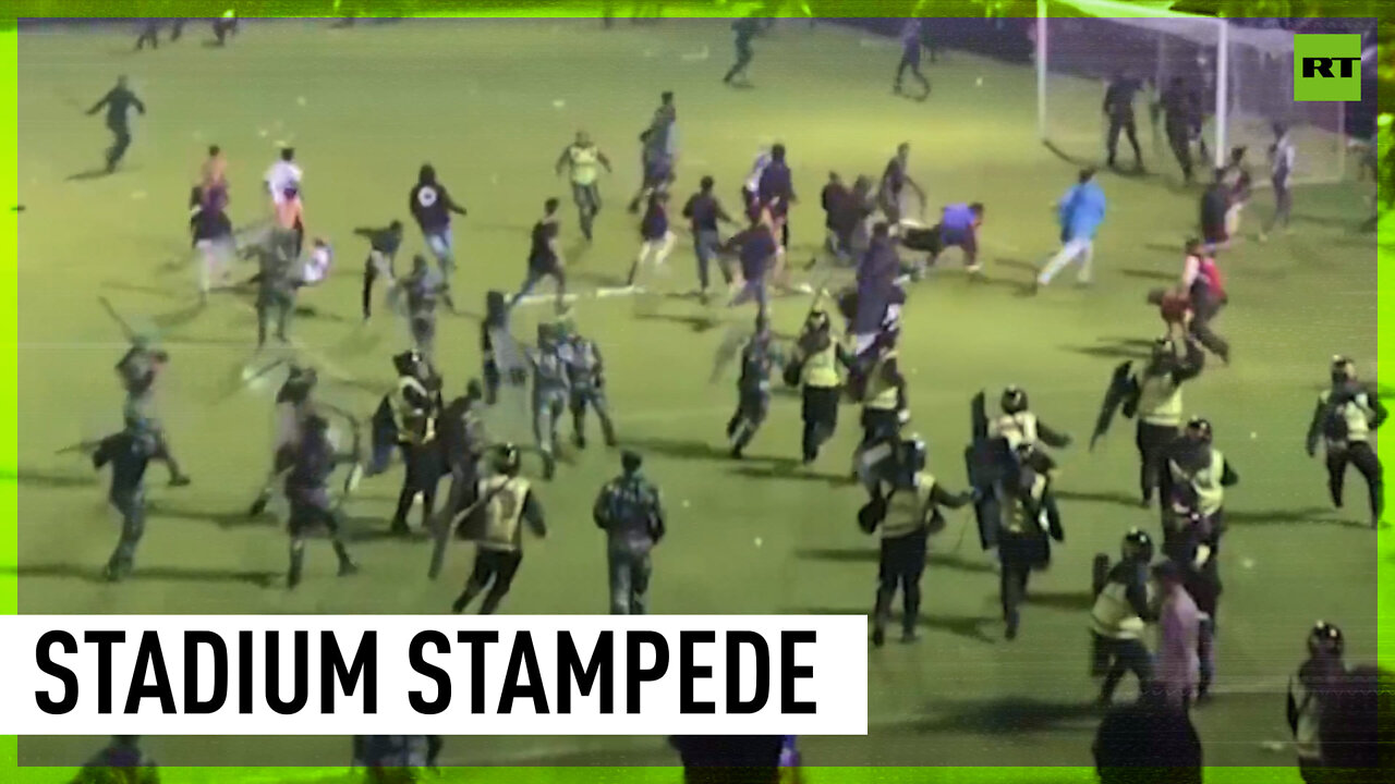 Chaos at football stadium leaves over 150 dead