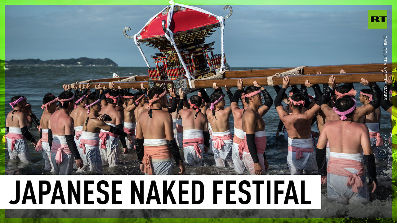 Thousands of Japanese cherish ancient 'naked festival'