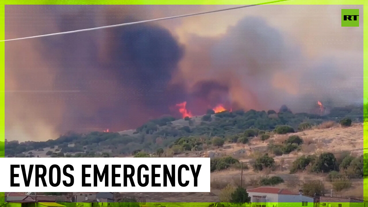 Wildfires continue to rage in Greece