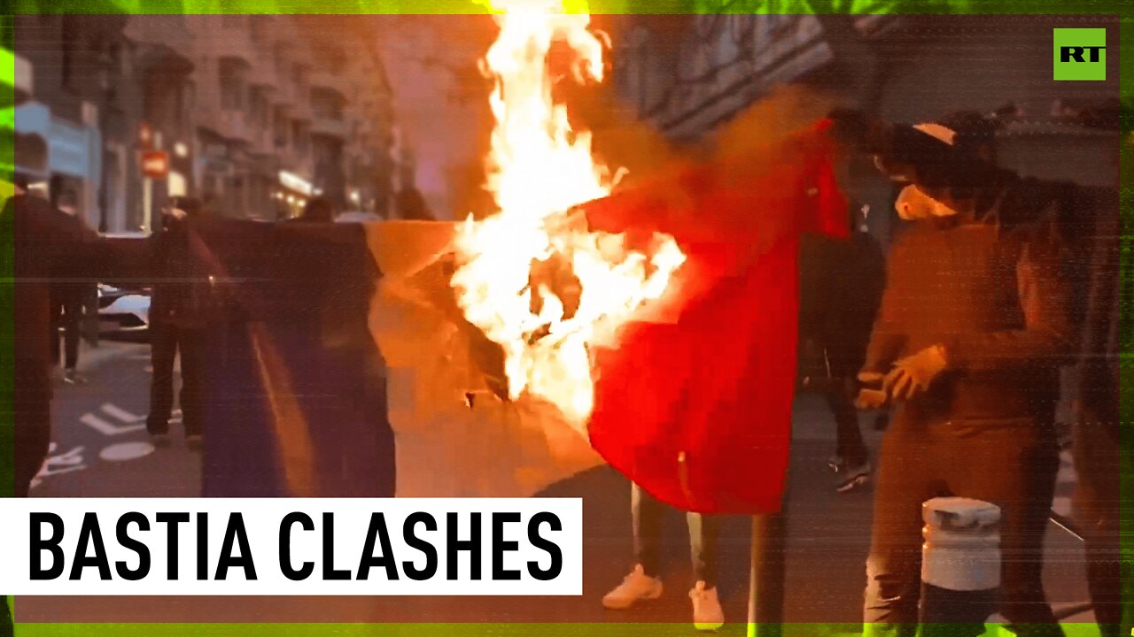 Homemade bombs & Molotov cocktails fly amid Bastia clashes