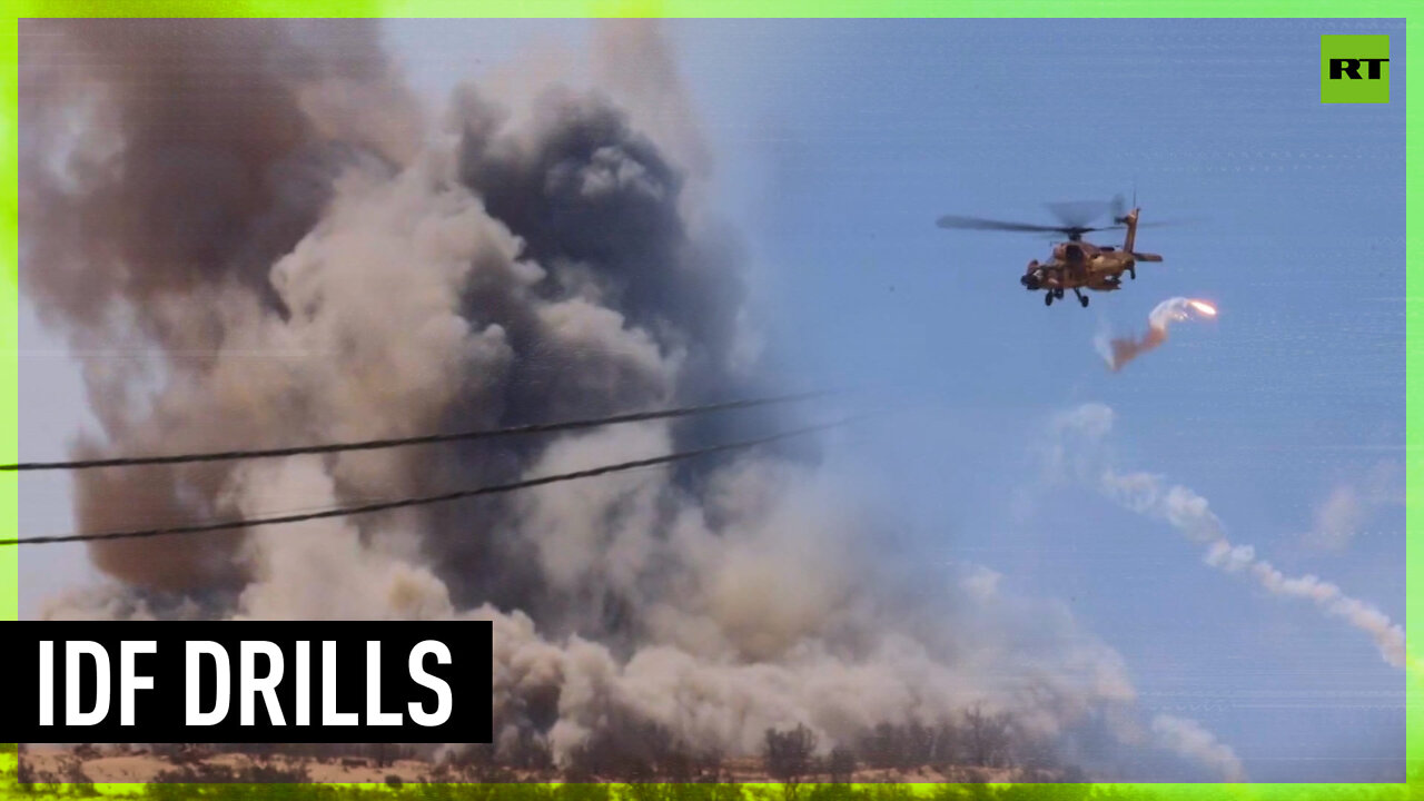 Israel holds military drills in Negev desert