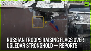 Russian troops raising flags over Ugledar stronghold — reports