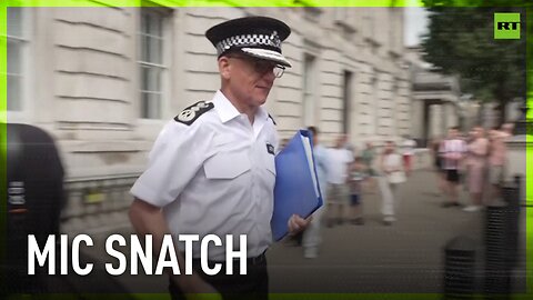 London police chief attacks journalist’s equipment