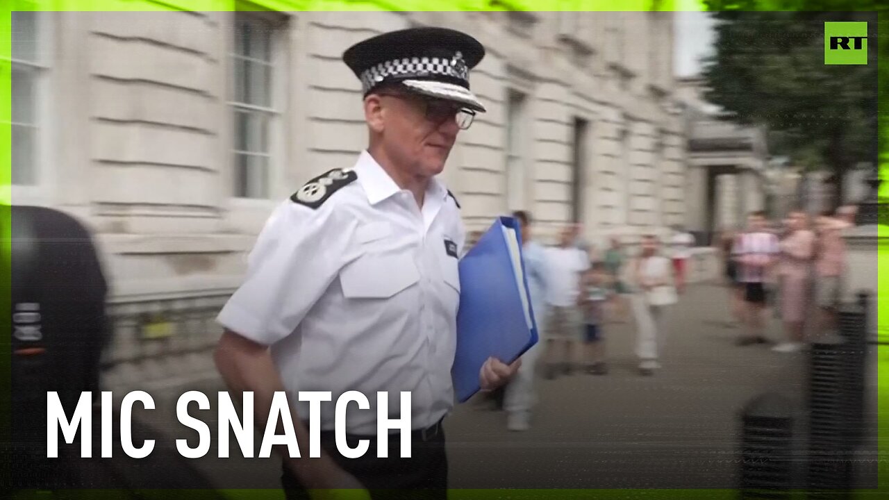 London police chief attacks journalist’s equipment