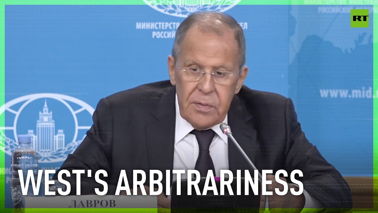 Nobody is safe from West's arbitrariness - Lavrov