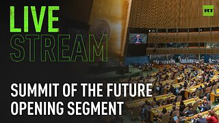 UN General Assembly's Summit of the Future: opening segment