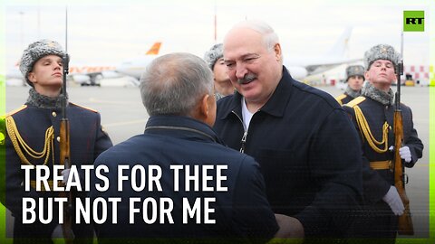 Belarusian President Lukashenko jokes he isn’t allowed to have treats