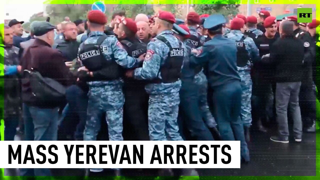 Scores of protesters detained in Armenia