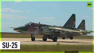 Russia's Su-25 fighter jets in combat