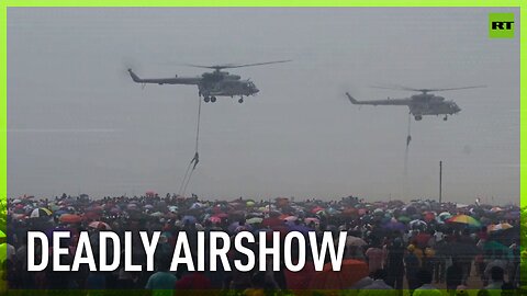 Tragedy at Indian Air Force's airshow | 5 dead, over 100 hospitalized amid extreme heat