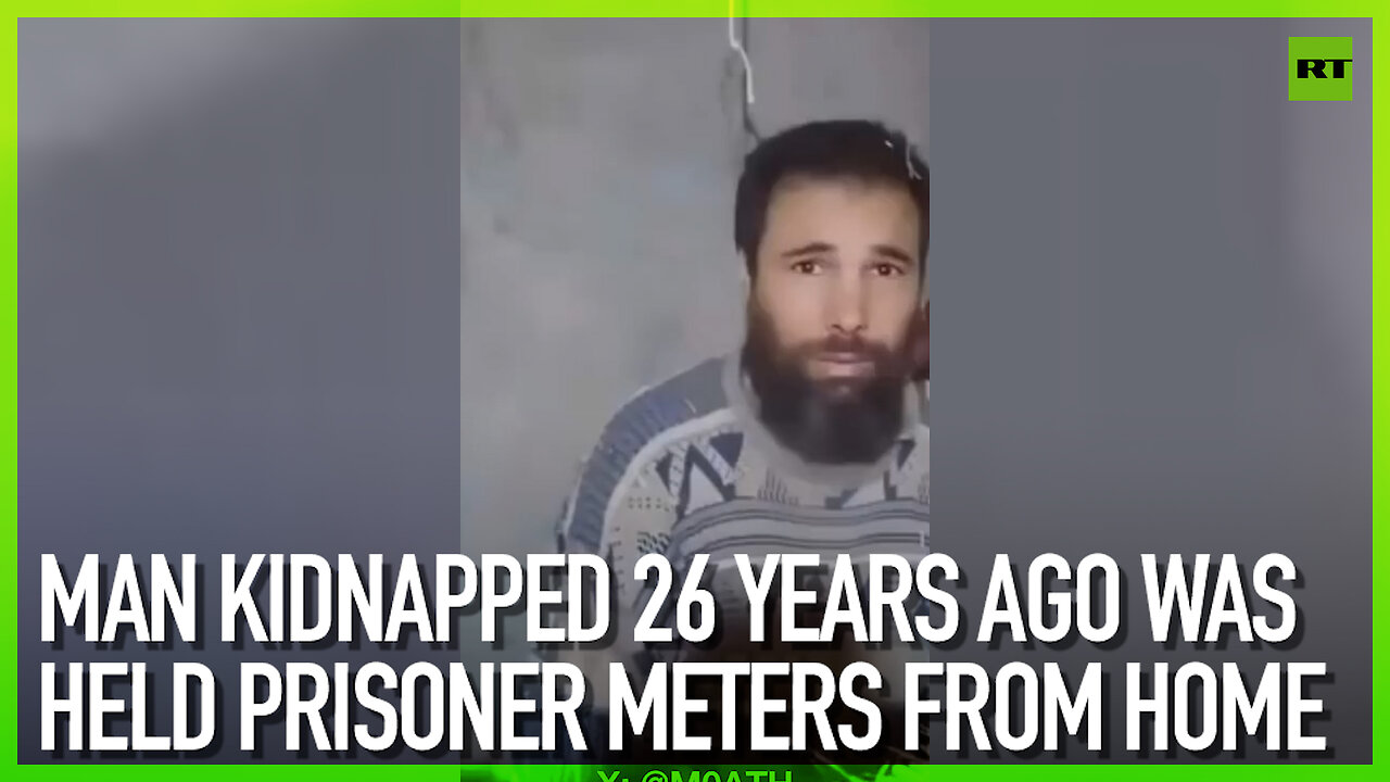 Man kidnapped 26 years ago was held prisoner meters from home