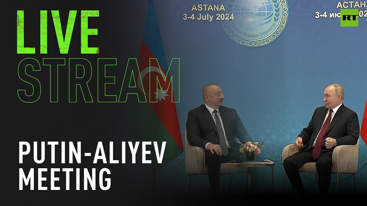 Putin meets with president of Azerbaijan during SCO summit