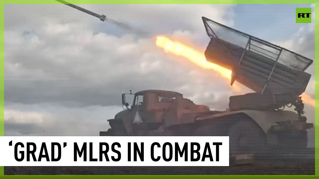 Russian ‘Grad’ MLRS targets hostile strongholds