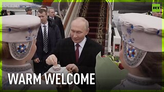 President Putin welcomed in Belarus