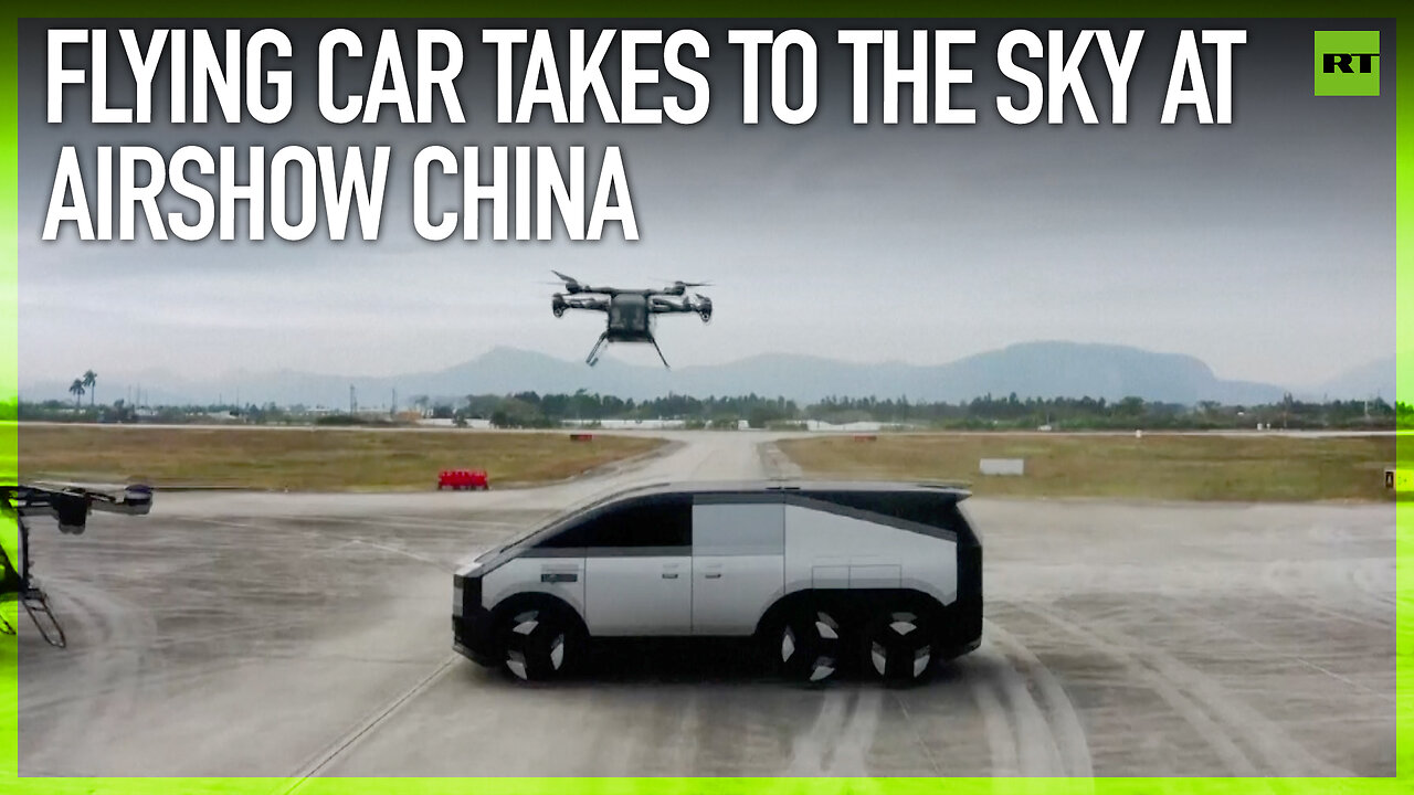 Flying car takes to the sky at Airshow China