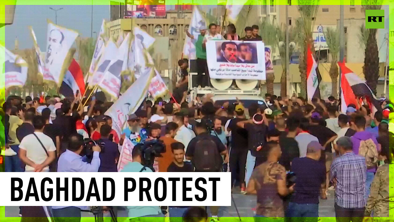 Scuffles erupt as protesters mark 2019 violent clashes in Iraq