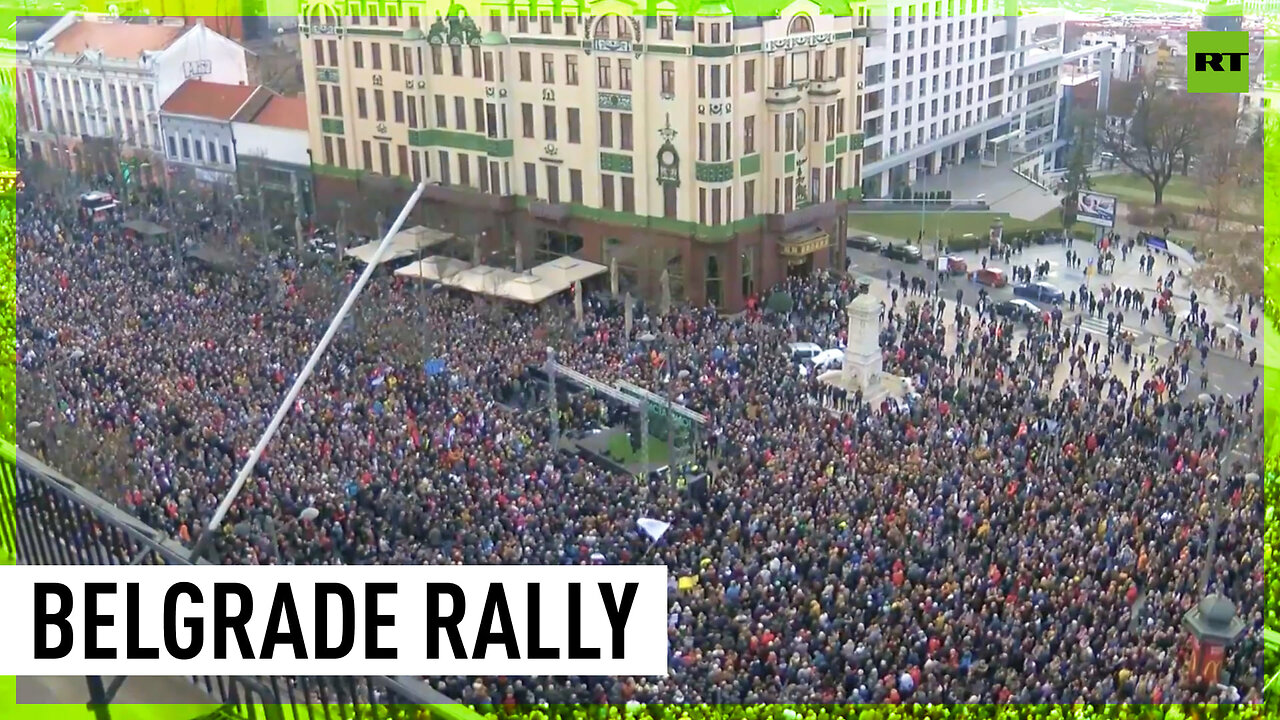 ‘ProGlas’ rally | Enormous crowds gathered in the Serbian capital to demand new elections