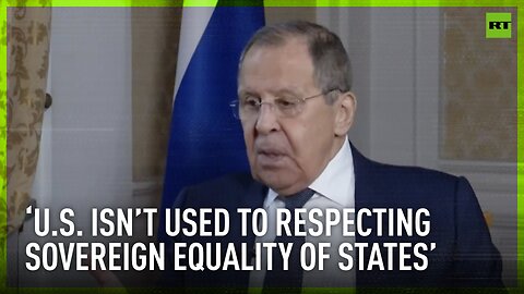 I don't think we should present our relations with US as two guys decide for everybody – Lavrov