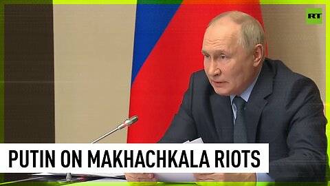 Ukrainian intelligence behind anti-Jewish riot in Dagestan - Putin