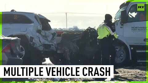 30-vehicle collision in Idaho | Heavy fog is to blame