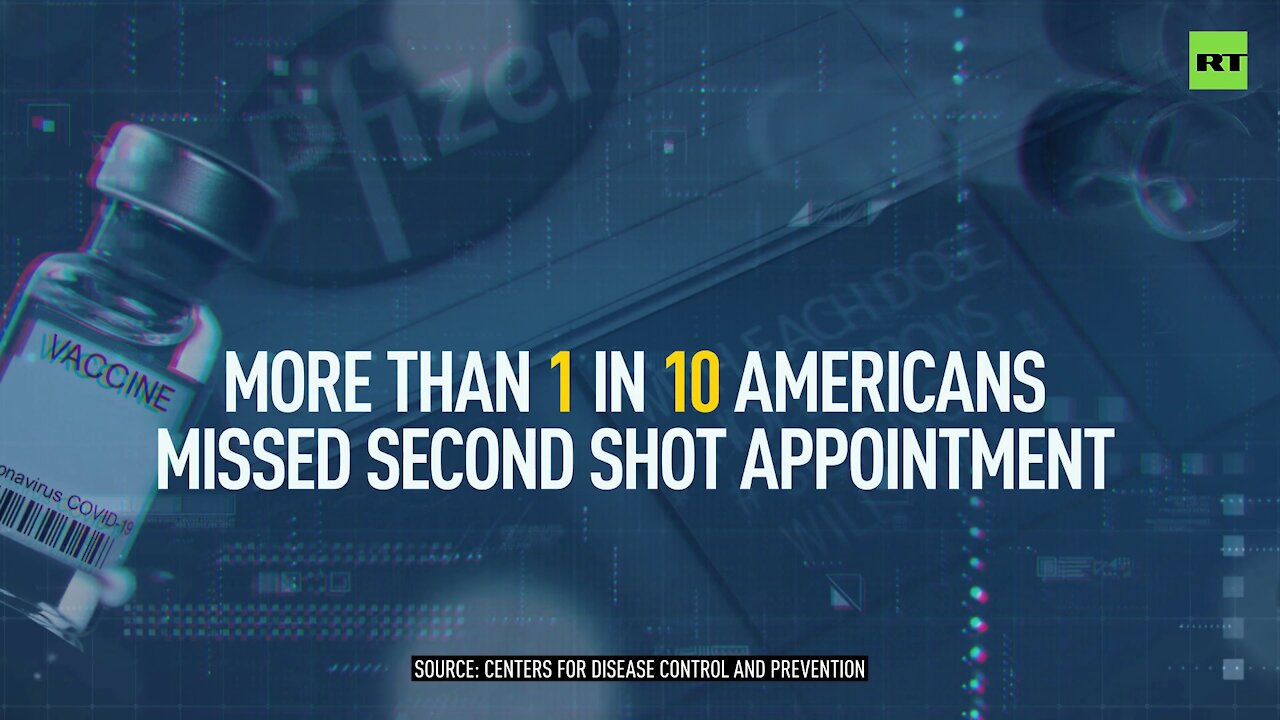 Almost 15 million US citizens missed their second COVID shot appointment